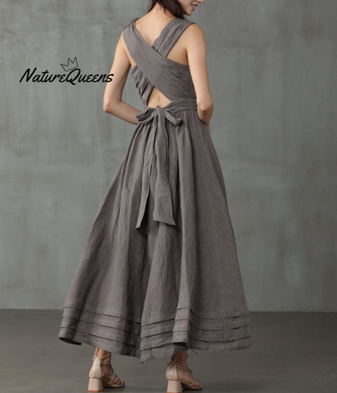 Cross Back Cocktail Dress
