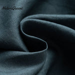 Dropping Cotton And Linen Cropped Wide - Leg Pants