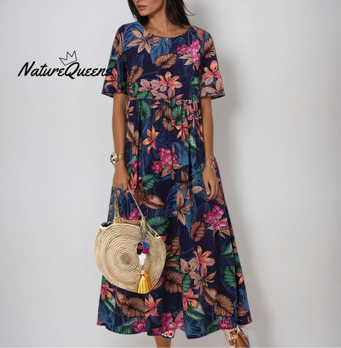 DOVES? | Elegant Floral Summer Dress