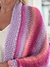 Women's Rainbow Knitted Cardigan Sweater