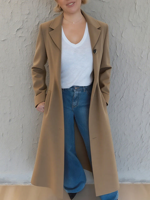 Alaia Animal Print Long Coat