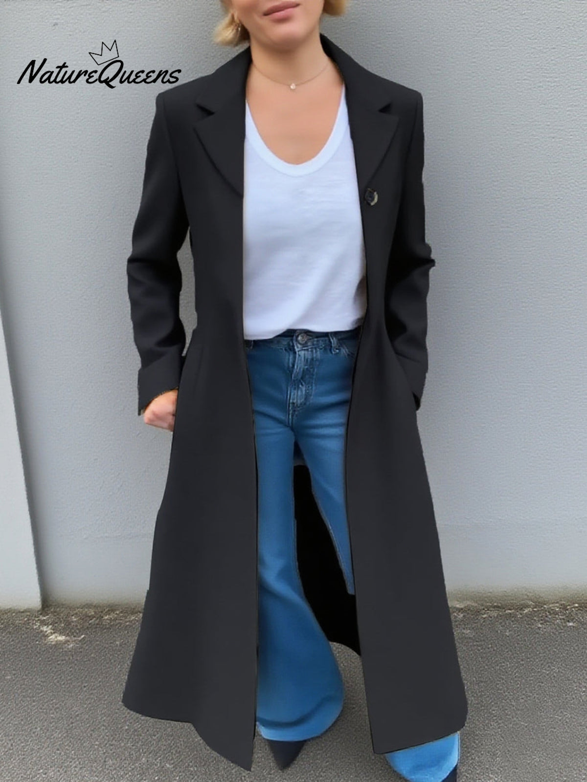 Alaia Animal Print Long Coat