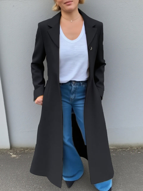Alaia Animal Print Long Coat