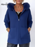 Women's Casual Hooded Pocket Zipper Knitted Cardigan Jacket