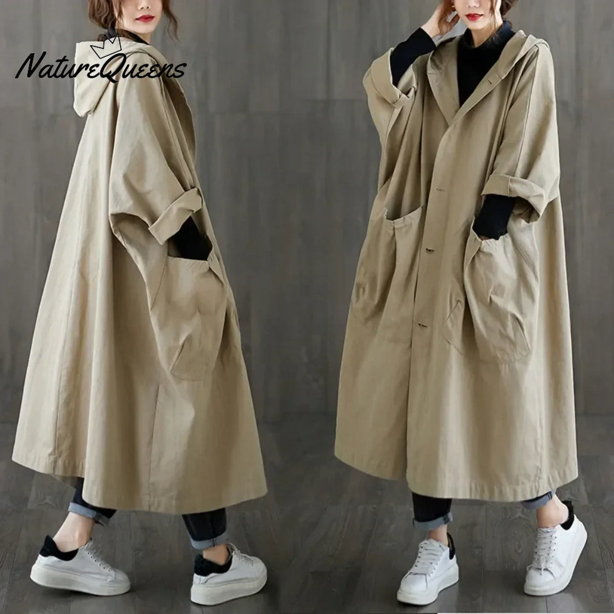 Manon | Autumn Fancy Women's Jacket with Large Pockets