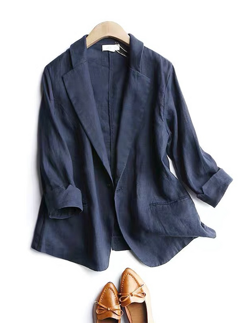 Women's Cotton and Linen Jacket