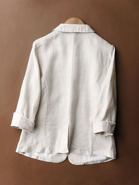 Women's Cotton and Linen Jacket