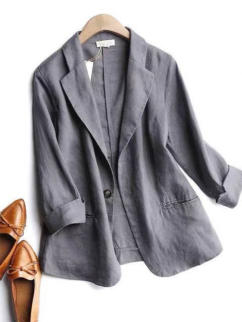 Women's Cotton and Linen Jacket