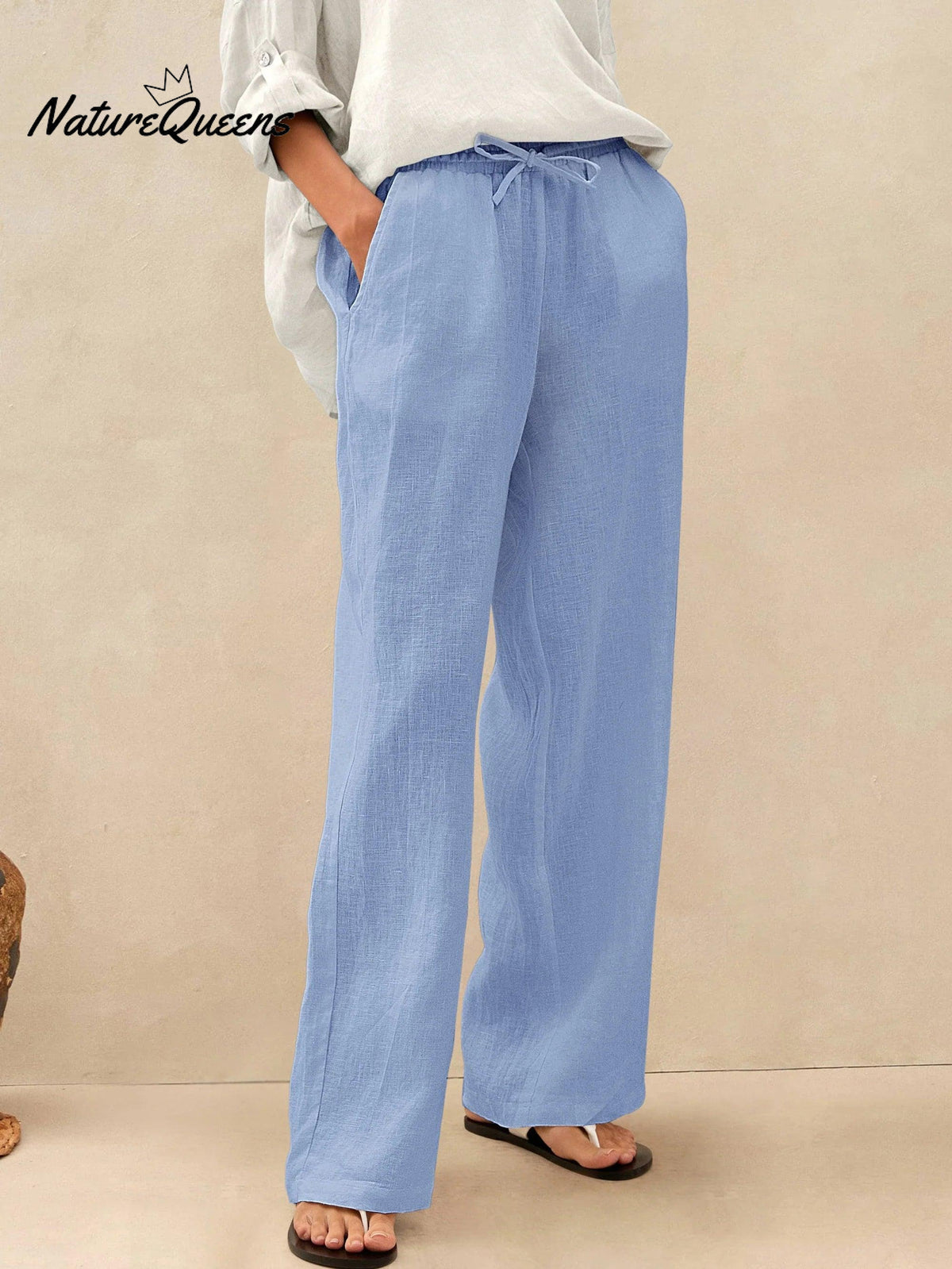 100% Linen Classic Pants LYON