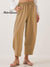 Women's Stylish High-waisted Loose Solid Color Casual Pockets Pants
