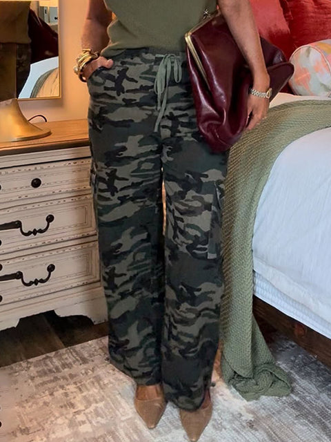 Women's Casual Camouflage Pants