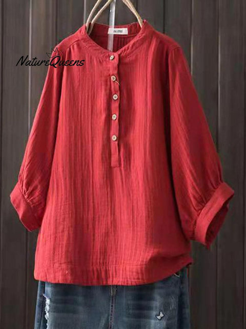 Women's Casual Comfortable Cotton Shirt