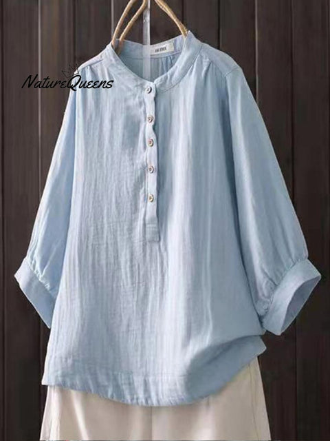 Women's Casual Comfortable Cotton Shirt