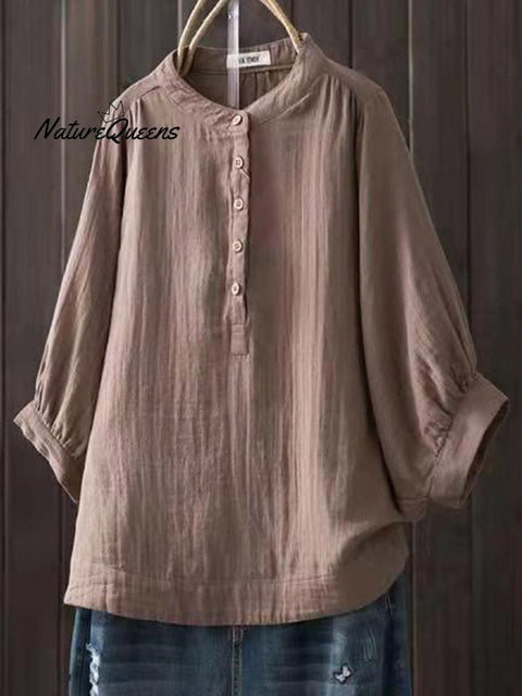 Women's Casual Comfortable Cotton Shirt