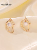 Women's Irregular Pearl Earrings