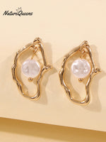 Women's Irregular Pearl Earrings