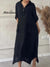 Women's Casual Pocket Maxi Dress