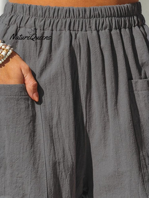 Women's Cotton Casual Pants