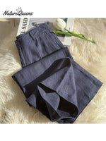 Women's Cotton And Linen Casual Pants