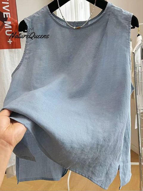Women's Front And Back Wear Cotton and Line Vest