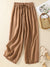 Women's Casual Embroidered Cotton and Linen Pants