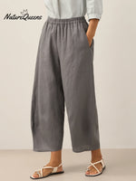 100% Linen Classic Ankle Pants ZOE
