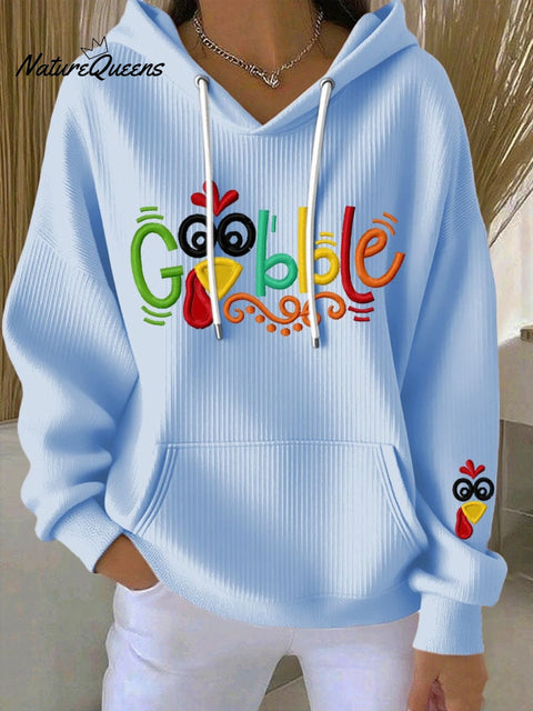 Women's Gobble Turkey Casual Sweatshirt
