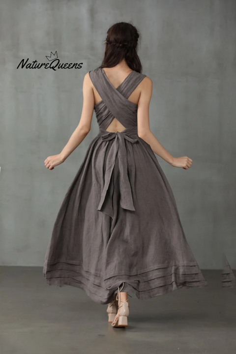 Cross Back Cocktail Dress