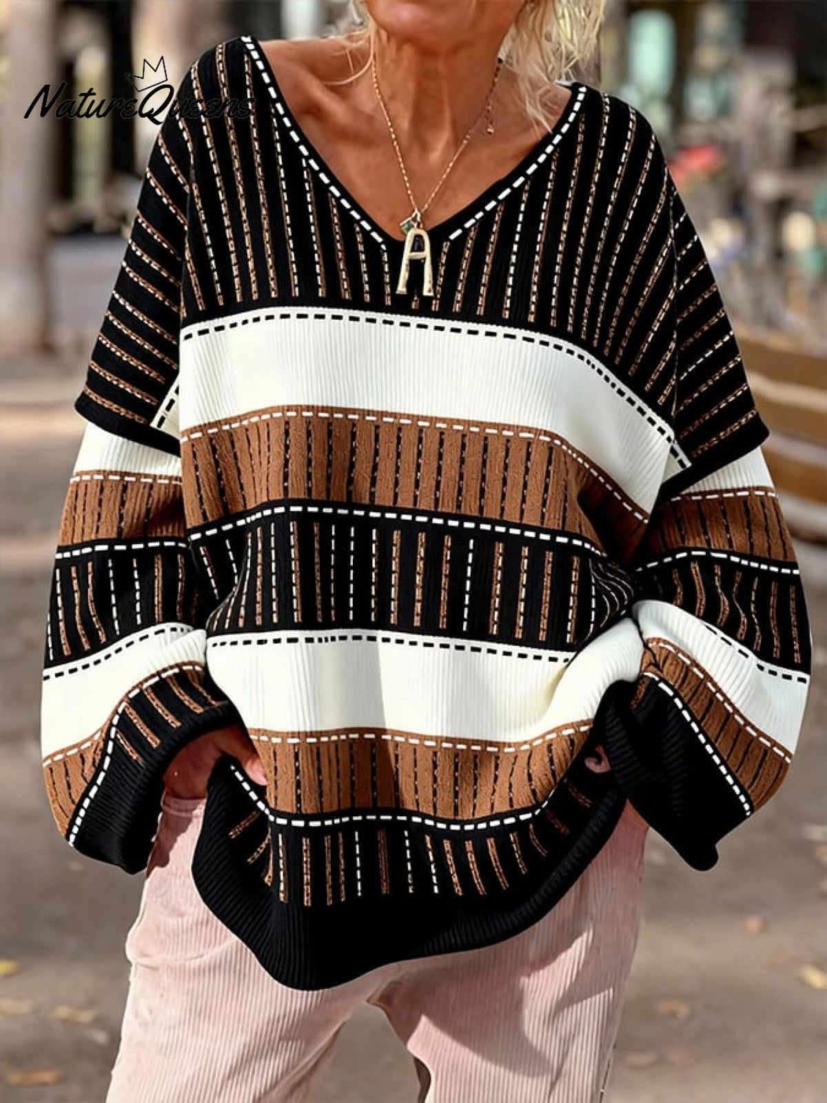 Women's Casual Printed Sweatshirt