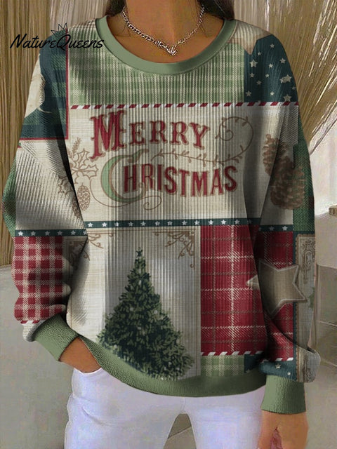 Women'S Casual Christmas Print Sweatshirt