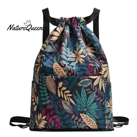 🔥Drawstring Foldable Large Capacity Dry-wet Separation Travel Sports Backpack