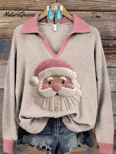 Women's Christmas Printed Knitted Sweater