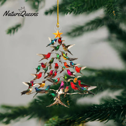 🔥🐦🎄Hummingbird Christmas Ornament✨(Same as in the video)