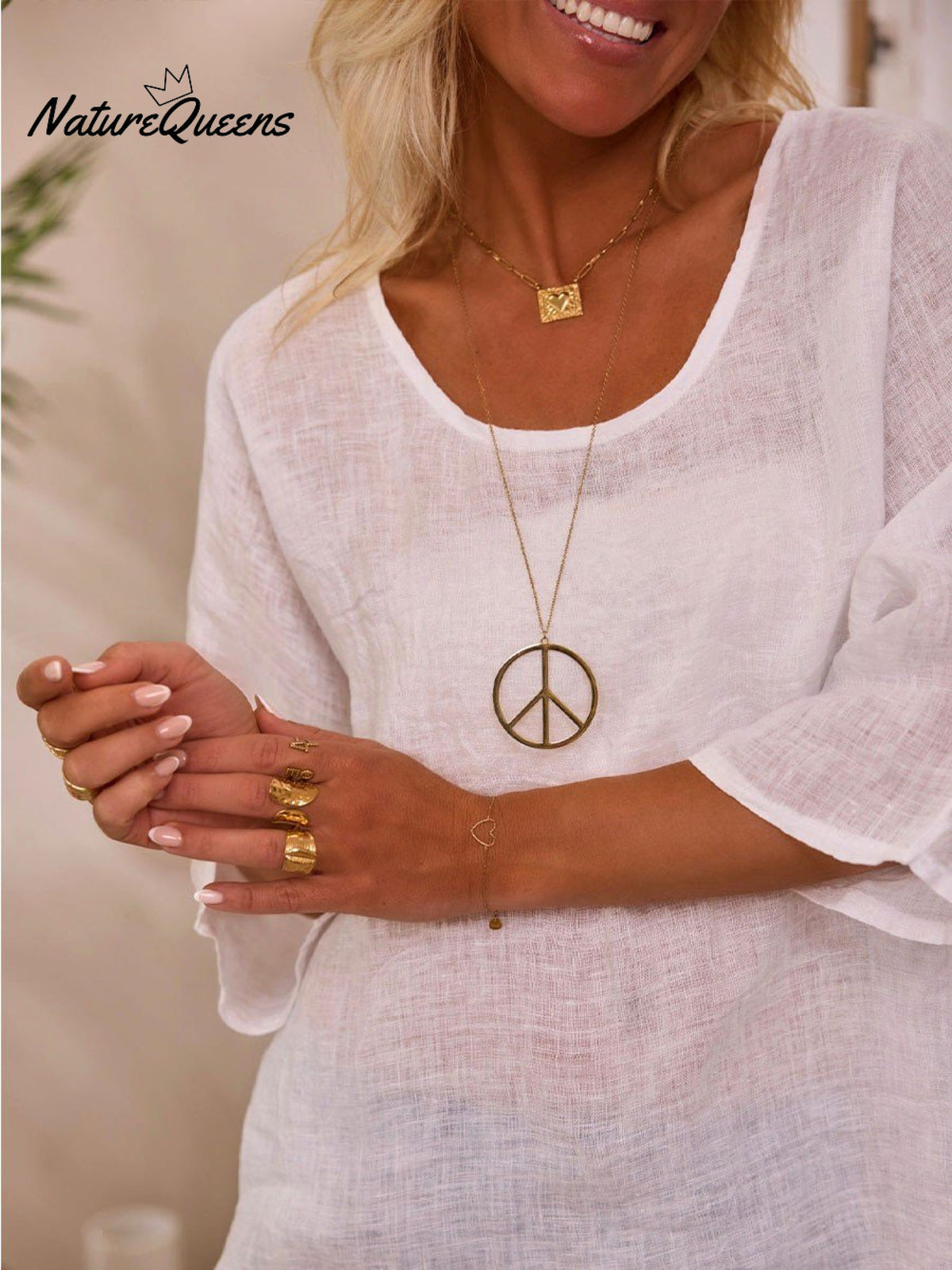 Women’s Cotton And Linen Casual Loose Tops