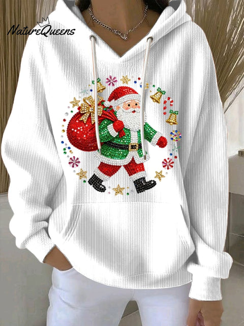 Women's Santa Claus Printed Sweatshirt