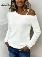 Women'S Casual Solid Color Top