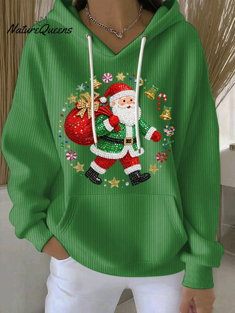 Women's Santa Claus Printed Sweatshirt