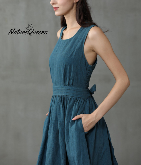 Cross Back Cocktail Dress