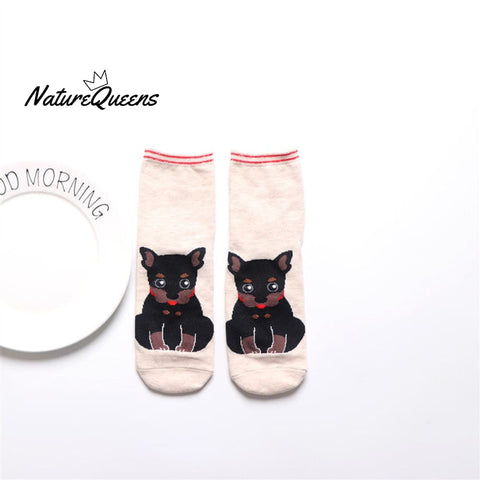 Women's Cute Dog Warm Socks