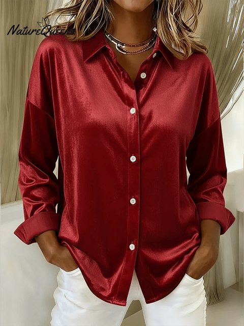 Women'S Casual Special Velvet Shirt