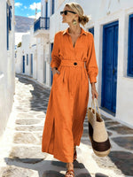 Women'S Casual Solid ColorDress