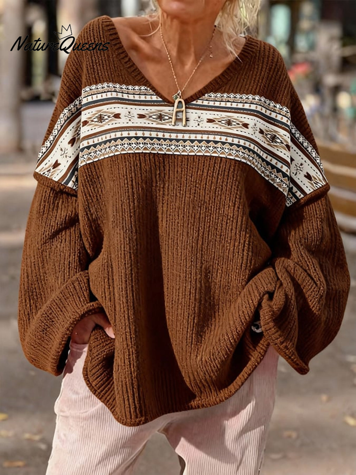 Women's Casual Printed Sweatshirt