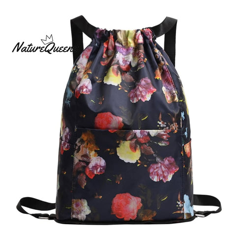 🔥Drawstring Foldable Large Capacity Dry-wet Separation Travel Sports Backpack