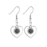 Women's Love Sunflower Earrings