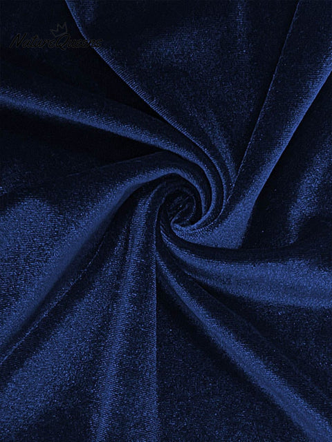 Women'S Solid Color Velvet Top