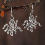 Ancient Silver Dolphin Earrings