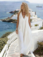 Women'S Casual Solid ColorDress