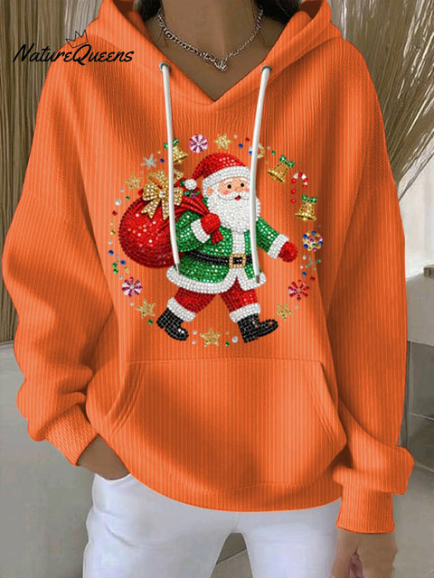 Women's Santa Claus Printed Sweatshirt