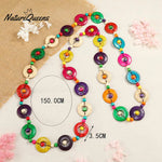 Casual Colorful Hand Beaded Necklace