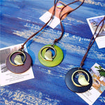 Handmade Bird Sweater Vintage Necklace